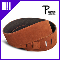 Canada import Perris 2 2 5 inch super soft leather Bakelite guitar bass strap clearance