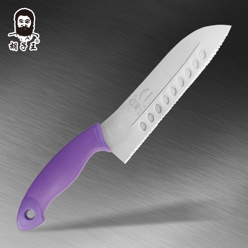 Hu Zi Wang Jinmen kitchen knife Qianxi purple frozen conditioning knife household sharp knife frozen meat knife cannonball steel kitchen knife