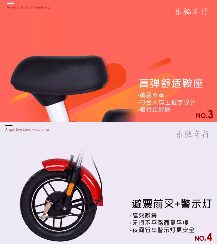 Mới tiêu chuẩn quốc gia xe điện 48V xe đạp điện Hải Nam nam nữ du lịch pin gói xe hậu cần - Xe đạp điện xe máy điện vespa
