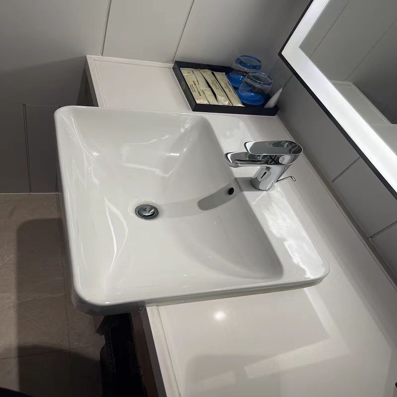 Fulang K-11479 Semi-Embedded Basin Basin Wash Basin Foshan Ceramic Countertop Basin Art Basin Countertop Basin