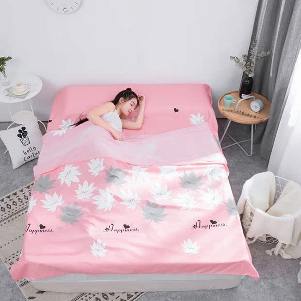 Du lịch, ngủ, túi ngủ, mùa hè, mỏng, người lớn, bẩn, khách sạn, bông, xách tay, siêu nhẹ, khách sạn trong nhà, ra giường túi ngủ hàn quốc cho bé