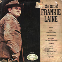 Country Frankie Laine Frankie Lane American actor singer writer vinyl