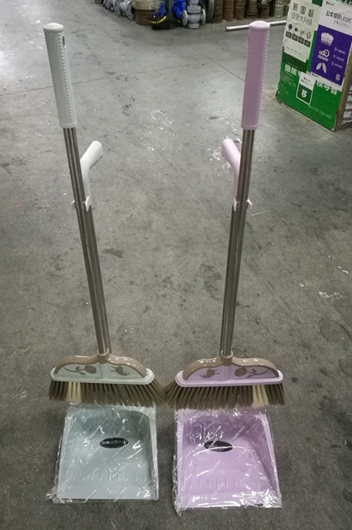 Household broom dustpan combination two-piece set soft fur broom dustpan set sweep magic broom floor cleaning tool
