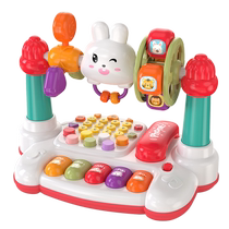 Childrens phone toy baby educational early education simulation mobile phone can chew 0 to 1 year old baby music landline child