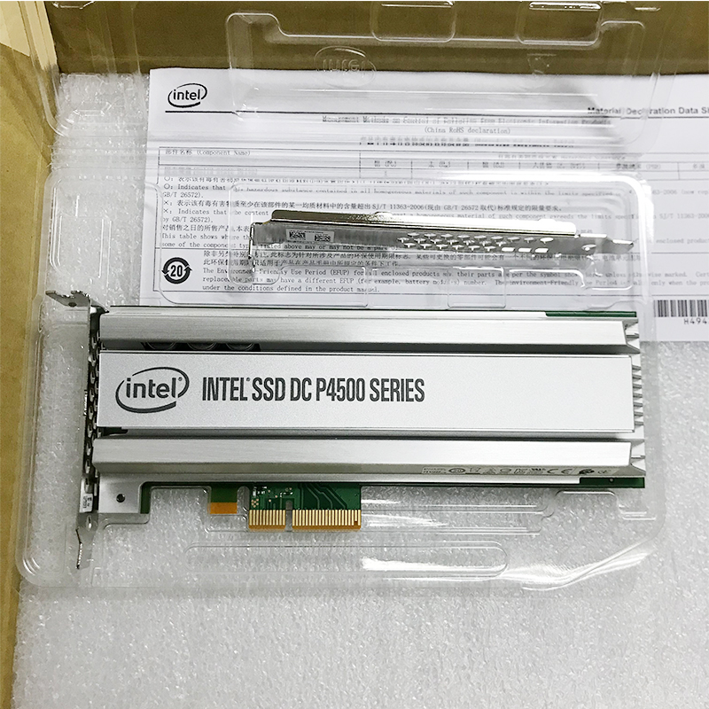 Intel Intel P4500 4T 8T PCIE NVME Data Center Enterprise Solid State SSD
