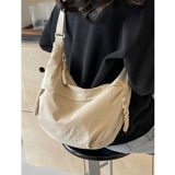 Сумка через плечо, вместительная и большая сумка на одно плечо, городской стиль