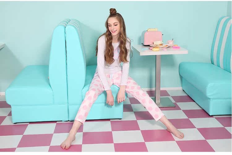Pantalon pyjama jeunesse MARSHMELLOW L0810B - Ref 714472 Image 11
