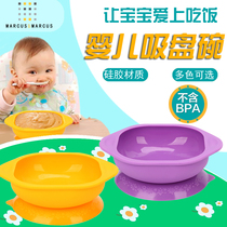 Canada Marcus Baby Silicone Baby Meal Training Bowl Baby Toddler Complementary Food Bowl Anti Falling Silicone Suction Cup Bowl