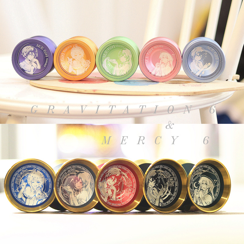 Yyo Yu aceyo gravitational 6 compassion 6 professional advanced match practice 1A metal yoyo ball yoyo yo