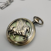 Omega Pocket Watch European Mechanical Single Shell Pocket Watch Mens Watch Strap Chain Retro Pocket Watch Birthday Gift Various Styles