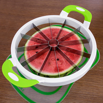 Cut watermelon artifact extra-large apple slicer cutting watermelon fruit knife stainless steel split nuclear nuclear device multi-function