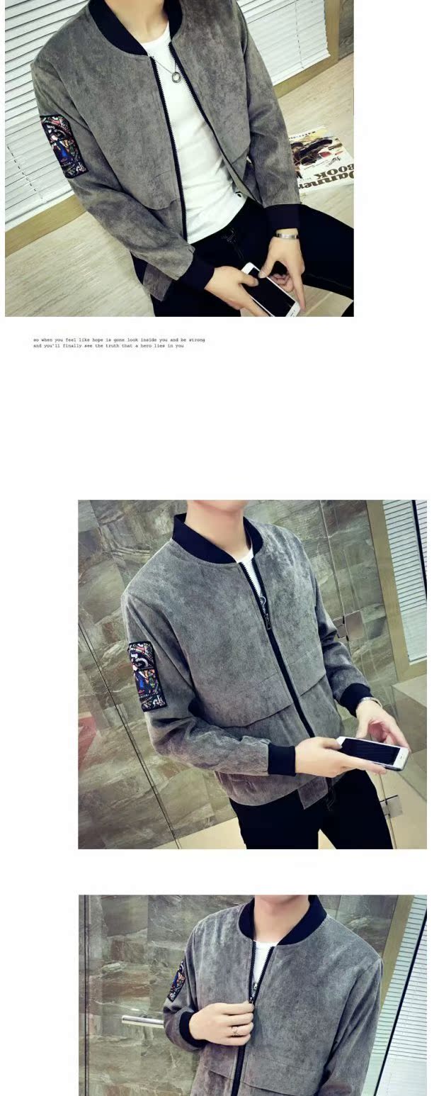 Mùa thu và mùa đông áo khoác nhung kẻ dày co giãn Slim nhung kẻ Nhật Bản áo khoác retro thanh niên cỡ lớn áo thủy triều áo khoác blazer