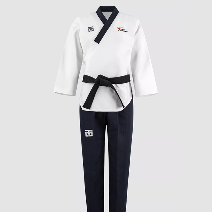 テコンドーユニフォーム、プムセユニフォーム、男性と女性のMOOTOコーチユニフォーム、トレーニングユニフォーム、大人と子供の競技ユニフォーム