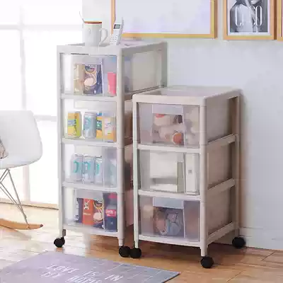 New storage box plastic drawer storage cabinet baby finishing box Children's storage cabinet transparent wardrobe multi-layer cabinet