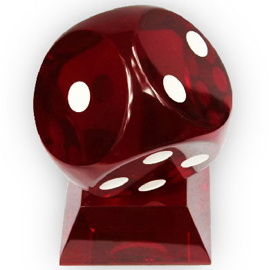 Large display dice color 100MM dice Transparent dice Acrylic large