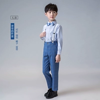 Рубашка, штаны, галстук-бабочка, подтяжки