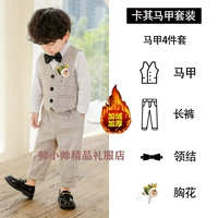 Зимний флисовый жилет, штаны, галстук-бабочка на лацкан