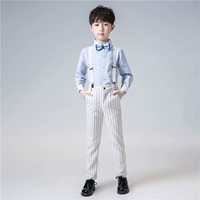 Рубашка, штаны, галстук-бабочка, подтяжки