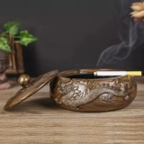 Модная ретро ветрозащитная трендовая пепельница, на удачу