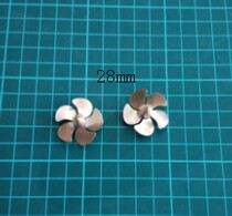 28mm five-leaf ship model propeller warship civil ship model remote control simulation manual ship model accessories Sanjiang model