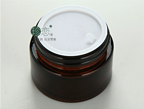 Стеклянный крем, баночка для крема, бутылка, косметическая упаковка, 50г