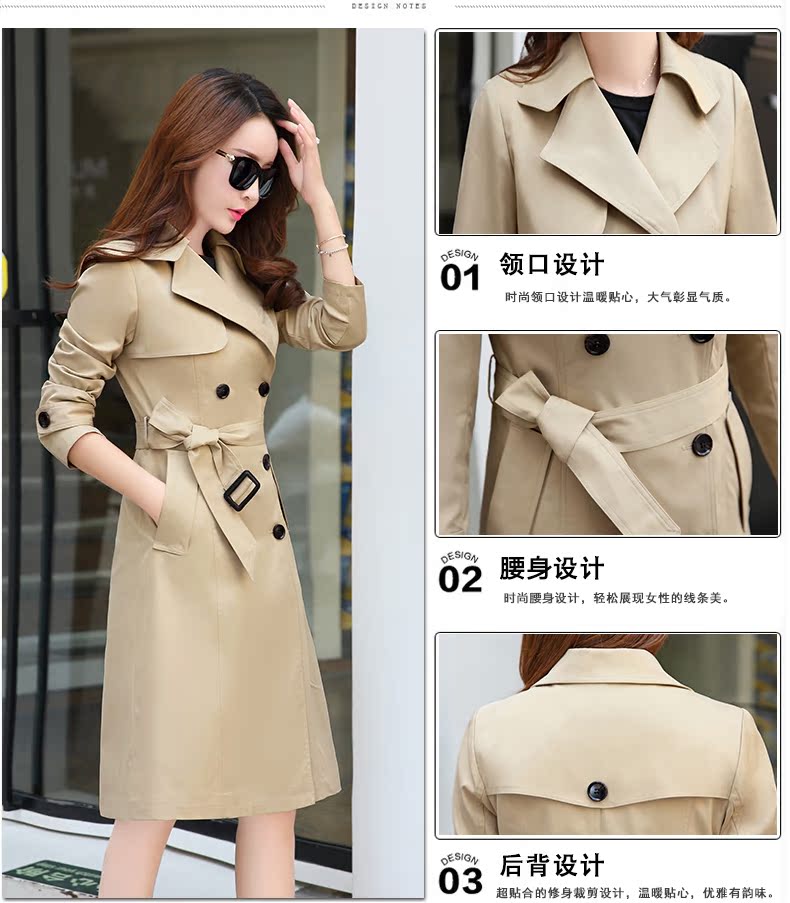 Trench pour femme en Polyester - Ref 3225714 Image 8