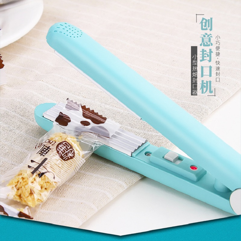 Packaging bag PLASTIC BAG MANUAL SEALING MACHINE FOR SMALL PORTABLE SMALL HOUSEHOLD ZERO FOOD SEALER BAG ELECTRIC HOT HAND PRESS