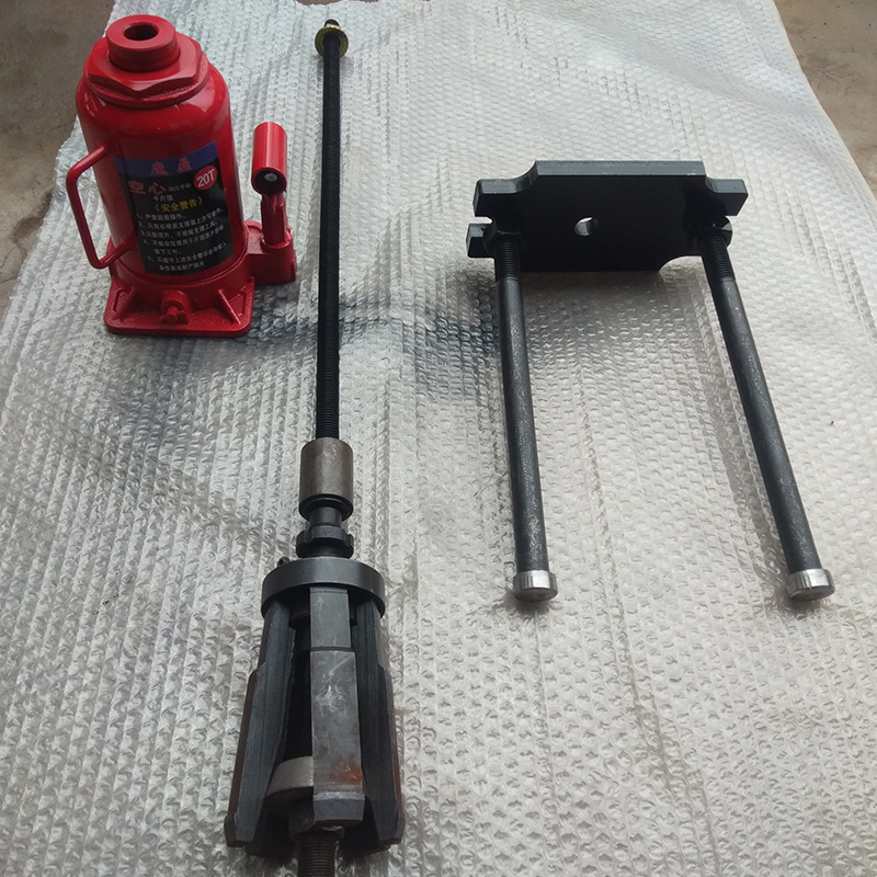 Multi-use hollow jack hydraulic universal puller 20 tons cylinder liner cylinder barrel puller auto repair wet and dry type dual-purpose