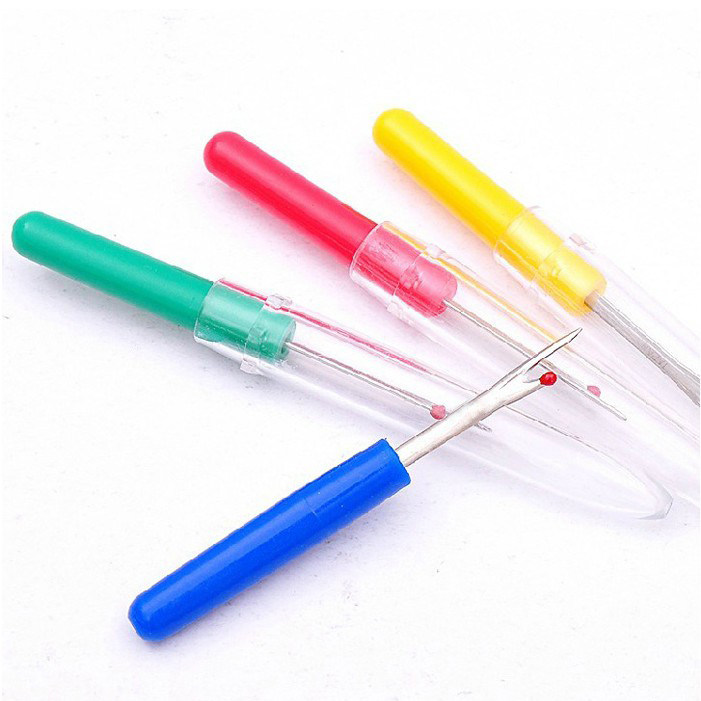 Small number of unstitchers detached wire knife cross embroidered solid embroidery material handmade DIY pick up line tool 4 color random