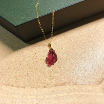 The collection grade rupee came to be a pendant ~ meat sajia pure natural high stock goldfish beard 18k gold years old