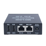 Новый порт USB -принтеров сервера сети -сетевой сеть -сеть -сети двойной порт не нуждается в программном обеспечении для поддержки 2 ненужной внешней поддержки