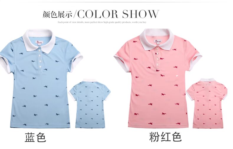 Tám-foot rồng cưỡi ngựa T-Shirt của phụ nữ cưỡi ngựa thể thao in ấn POLO áo Hiệp Sĩ quần áo cưỡi ngựa quần áo ngắn tay phụ nữ mũ bảo hiểm cưỡi ngựa