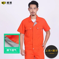 Оранжевая футболка, штаны, короткий рукав