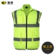 Флуоресцентный зеленый жилет без аксессуаров
