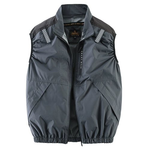 Летний вентилятор, жилет для работы для рыбалки, рабочая одежда