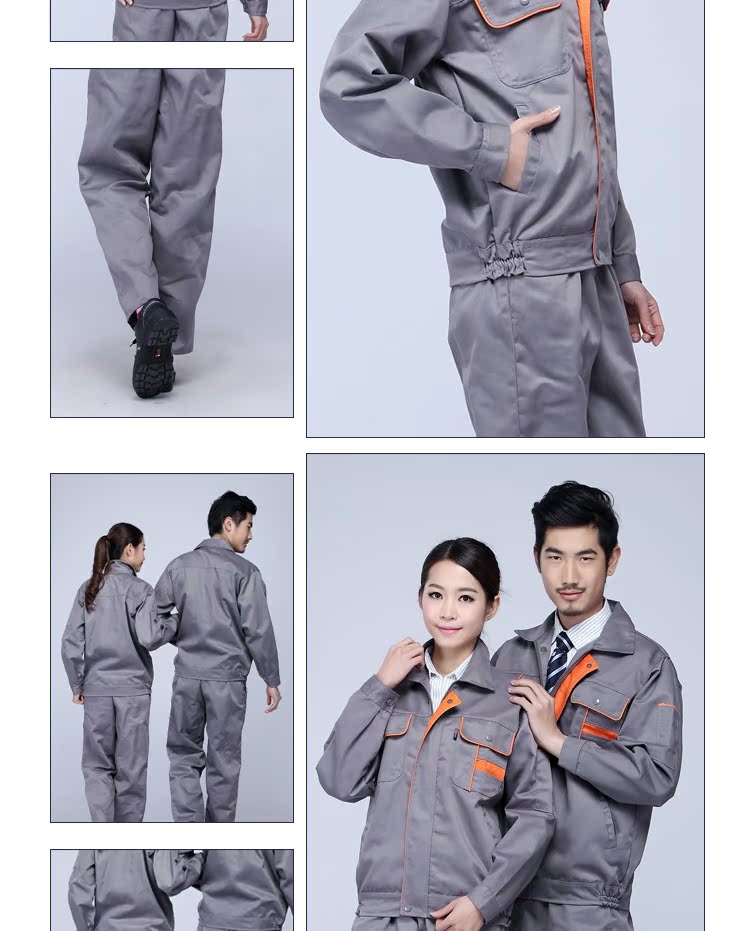 Có thể che chắn mùa xuân và mùa thu áo dài tay phù hợp với nam dịch vụ bảo hiểm lao động đồng phục dụng cụ đồng phục sửa chữa ô tô đồ bộ nam