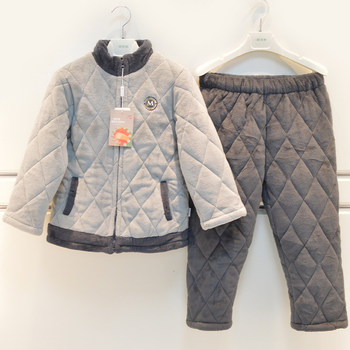 Warm quilted home clothes mommy impression simple autumn and winter