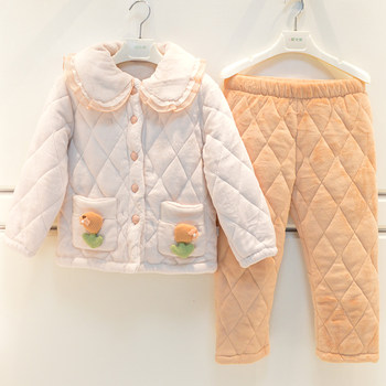 Warm quilted home clothes mommy impression simple autumn and winter