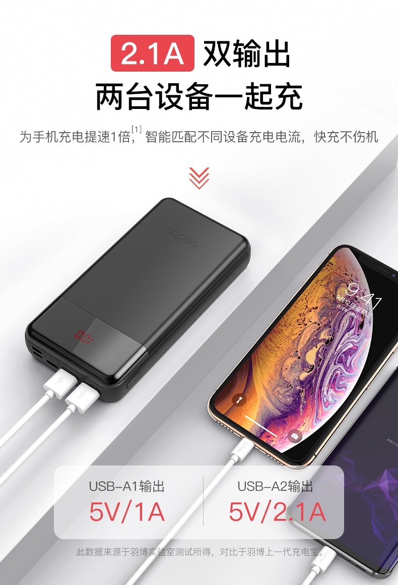 羽博 2万毫安 充电宝 图3