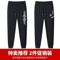 [2 части] Черные (летающие брюки)+черные (крылатые белые брюки)