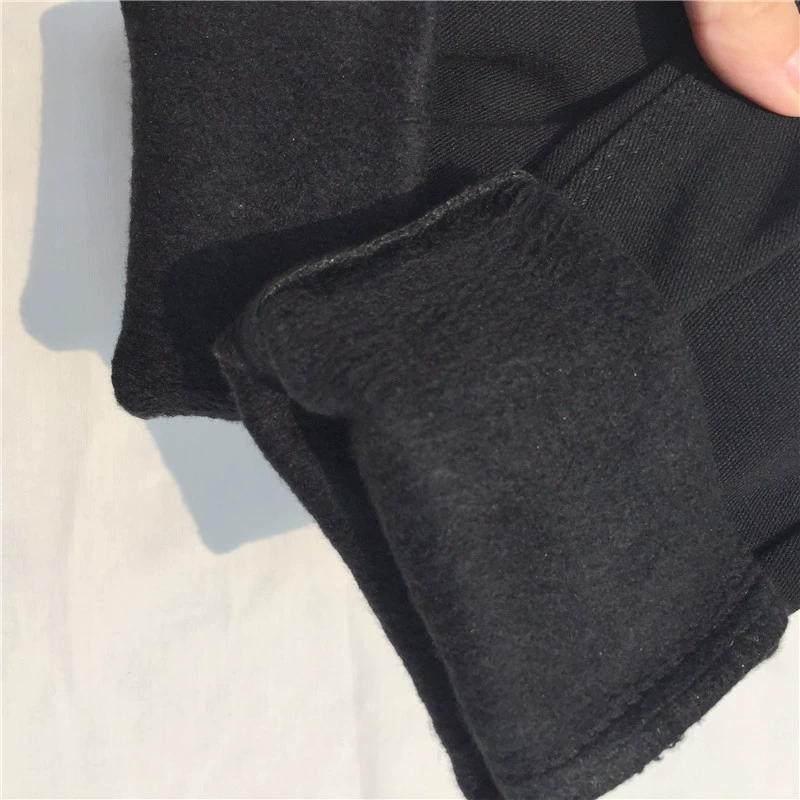 Baixing 6601 đơn nút đen cộng với quần nhung chân nữ mỏng mùa thu đông mặc quần legging cạp cao cạp cao không thể mua được lụa