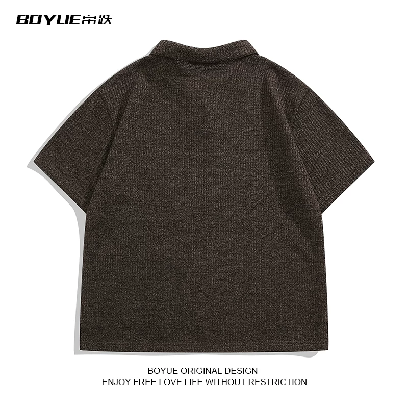 Поло мужское и женское, трендовая парная одежда, футболка, с коротким рукавом, для возлюбленного