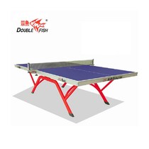 DOUBLE FISH Pisces table tennis table small spread wing X1 rainbow shaped home folding mobile table table tennis table