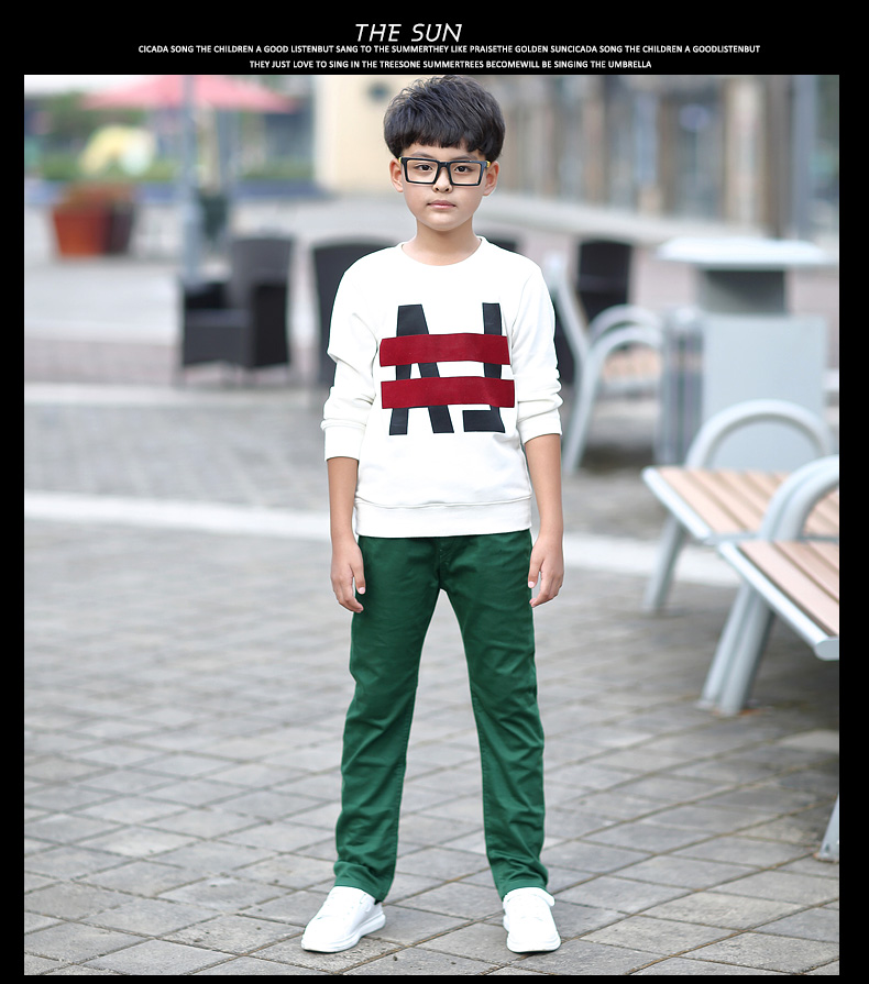 Pantalon garcon mxbn1506 en coton - Ref 2054494 Image 29