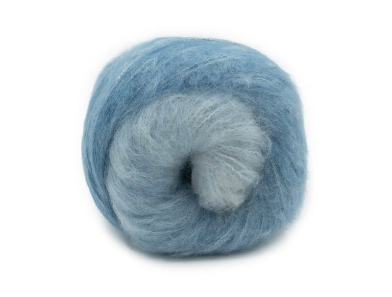 Italian Original Imported Cashsilk Cotton Degrade Iridescent Gradient Silk Cashmere Cake Yarn