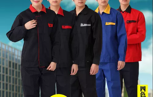 Комбинезон, износостойкий осенний комплект подходит для мужчин и женщин, увеличенная толщина