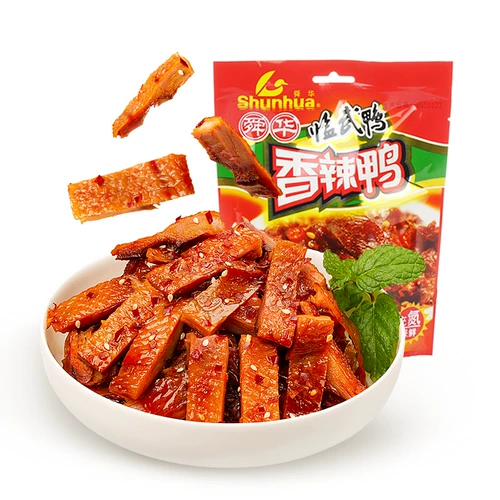 [Ведущий купон более 150 минус 60] Shunhua Hunan Specialty с азотом, наполненная пряной уток 62G