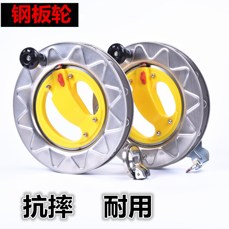 Stainless steel kite wire wheel kite roulette wheel Kevlar wheel Kevlar line smooth and durable