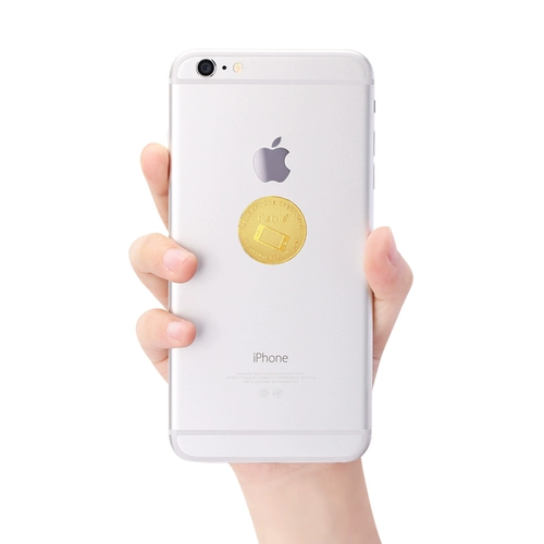 Антирадиационная электромагнитная защита мобильного телефона, металлическая наклейка