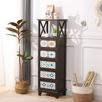 Персиковый, окрашенный, 40×30×125.5см